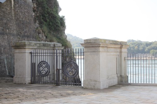 Royal William Yard, Clarence Steps towards Mount Edgcumbe, NDS 2014 tour. Image by A. Coats.