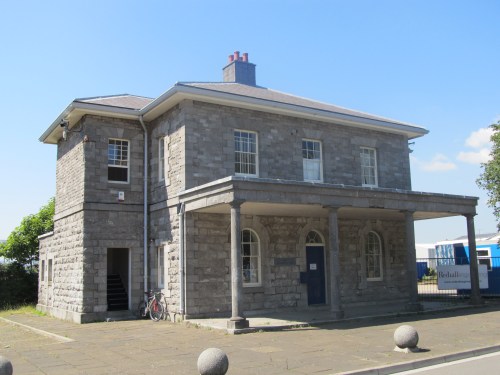 Dockyard guardhouse. Image by J. D. Davies.
